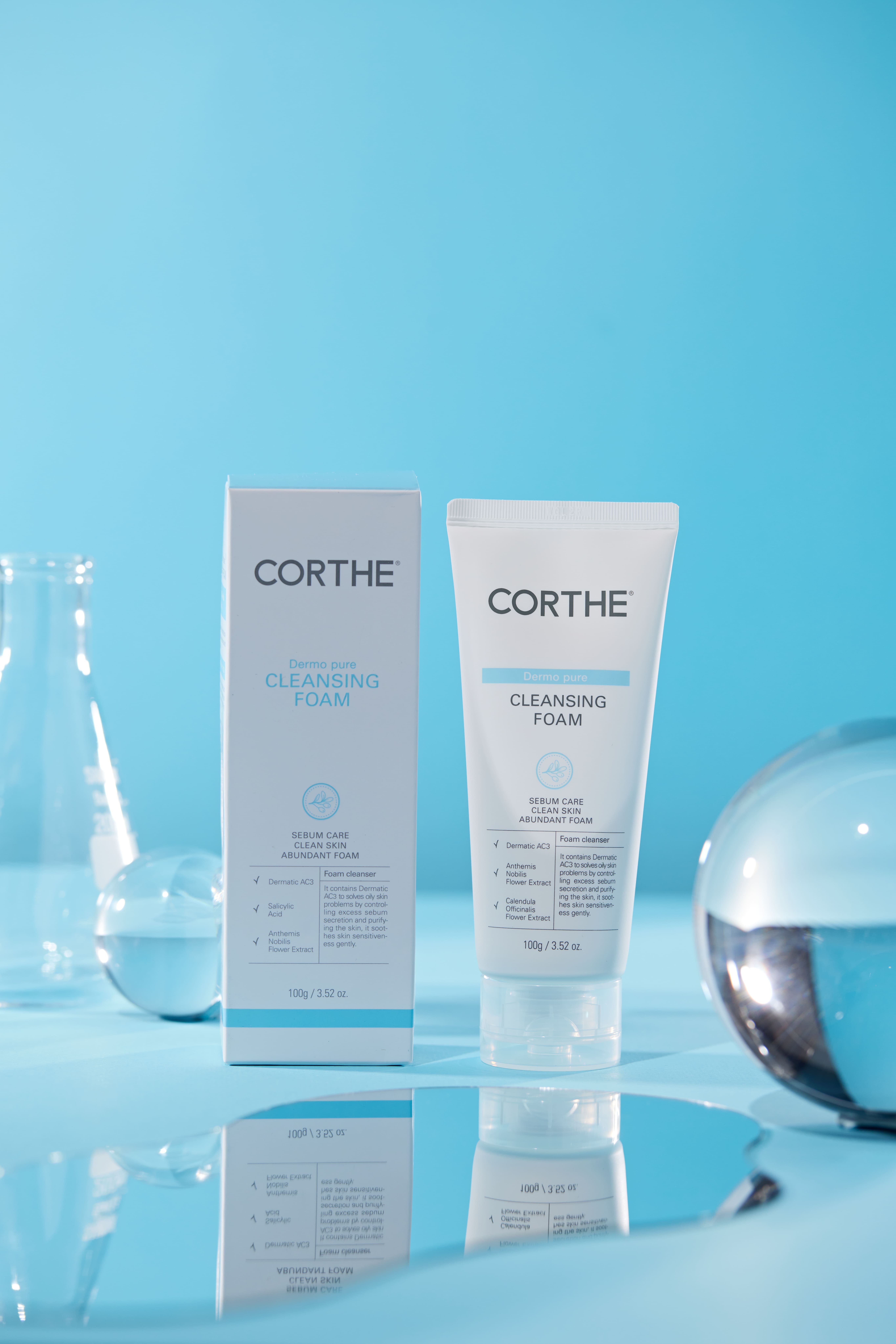 CORTHE Dermo Pure CLEANSING FOAM