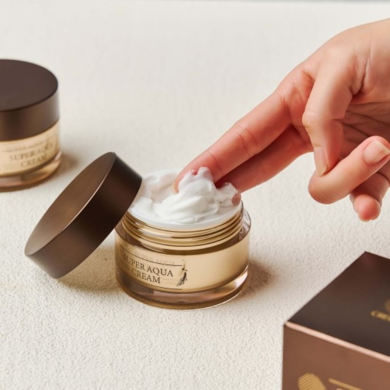 Cre8skin Super Aqua High Moisture Korean Ginseng Nutrition Skincare Cosmetic Cream