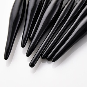 Customized 10pcs black Matt Makeup Brush Set With High Quality