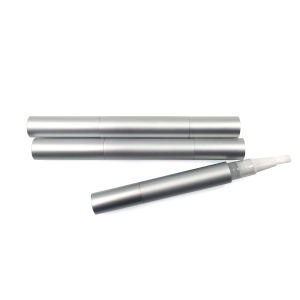 Customized Logo &Flavor Matt Aluminum White Teeth Whitening Pen