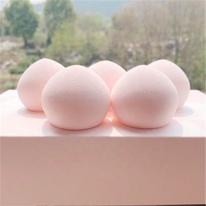 Cute Pink Small Peach Beauty Egg Non-latex Makeup Puff Sponge Blender