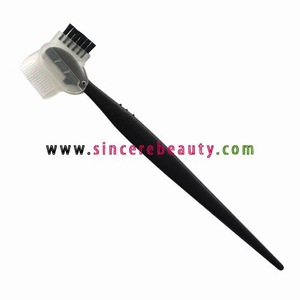 disposable eyebrow razor with brush BRZ002