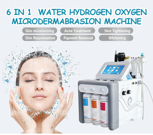 Factory sale 6 in 1 hydro dermabrasion machine for skin care /aqua dermabrasion machine /microdermabrasion machine crystal