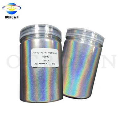 Free Sample Rainbow Effect Holographic Powder Pearlescent Pigment for Car Paint