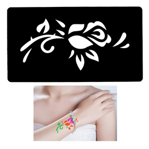 G214-G241 Product  India Henna  Airbrush  Temporary Tattoo Stencils