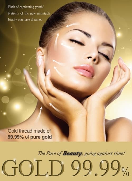 Gold Thread for beauty