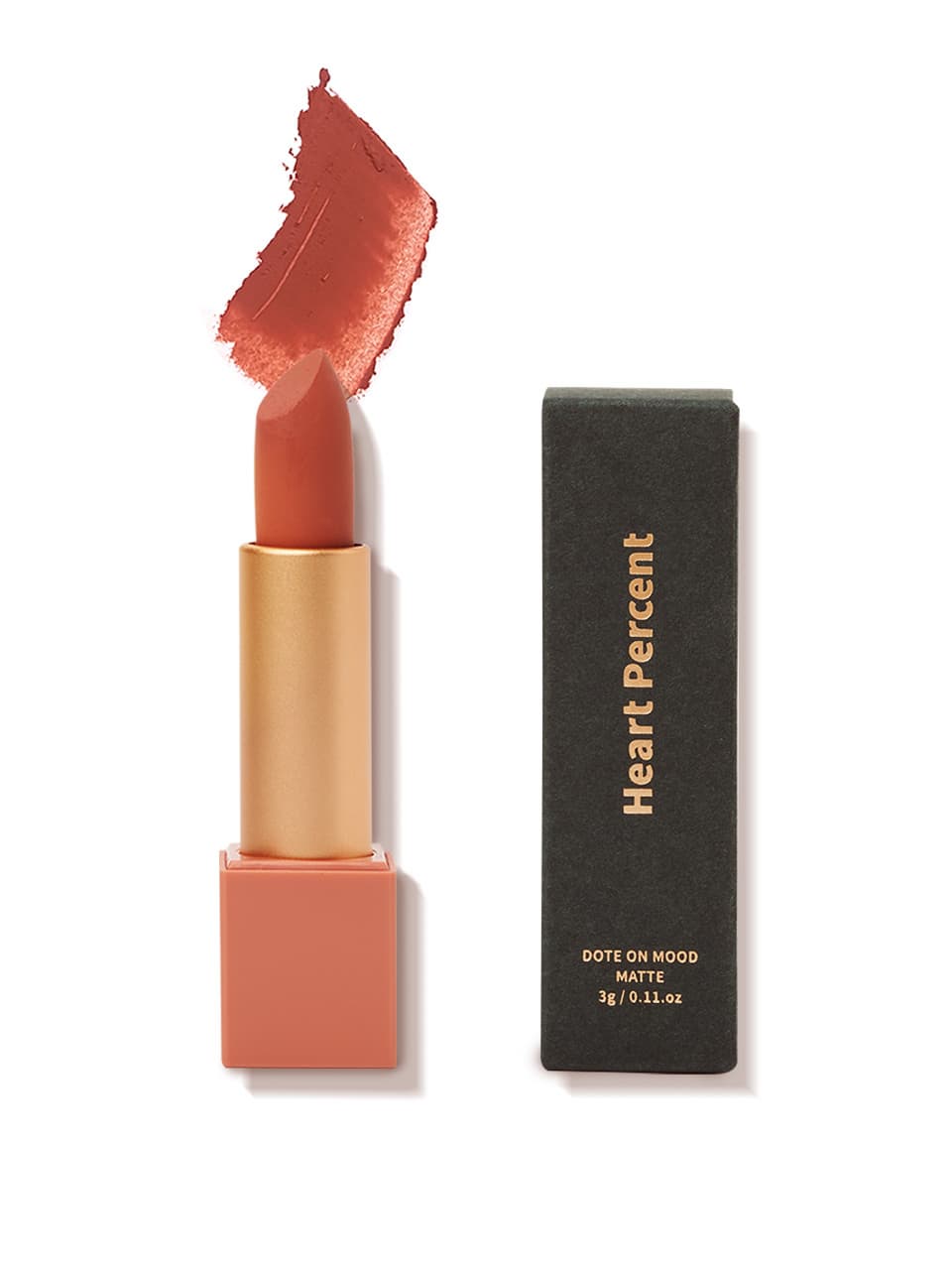 Heart Percent Dote on Mood Matte Lipstick #03 Unique Normal
