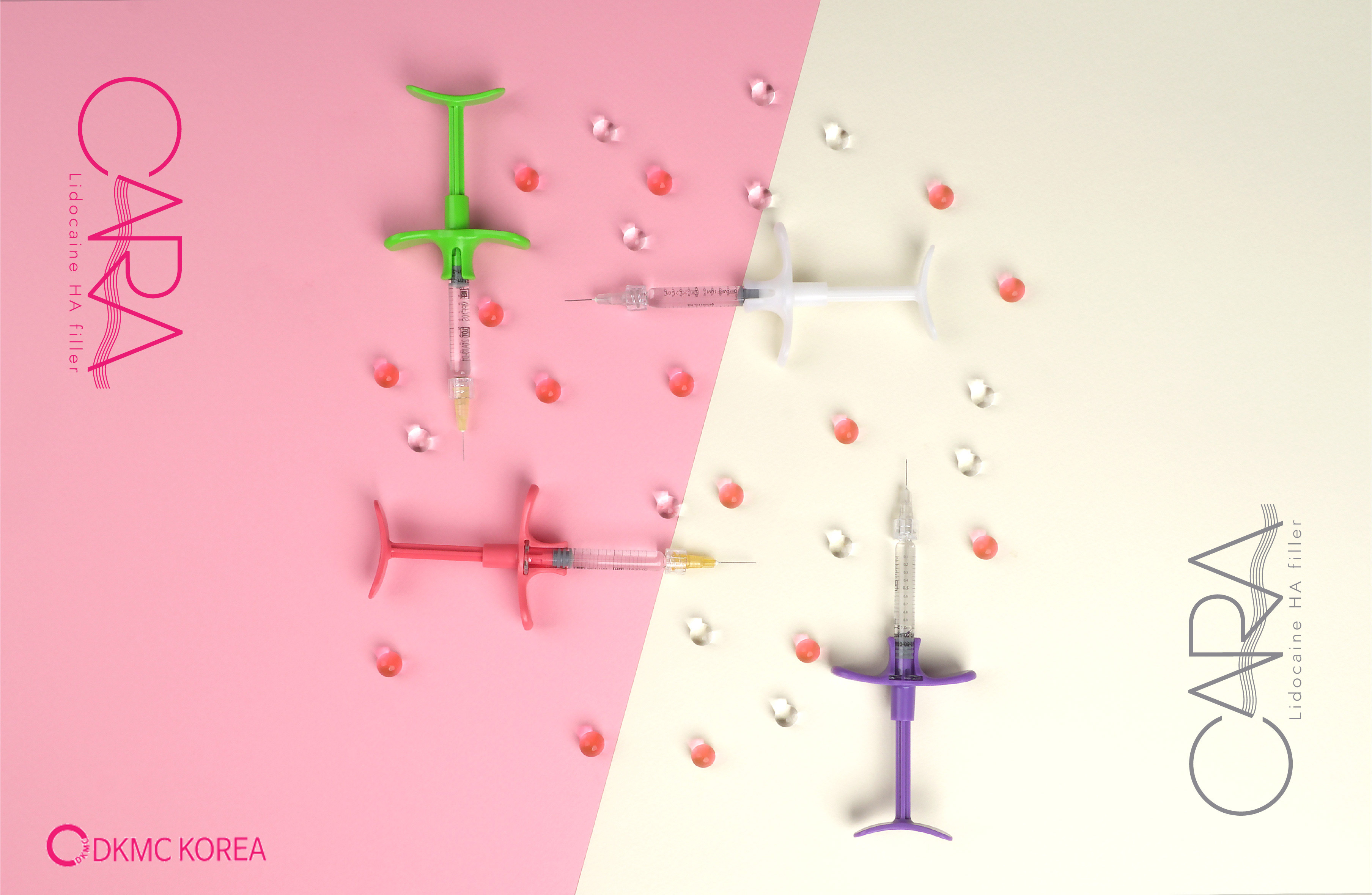 High Quality CARA hyaluronic acid CE certified HA filler dermal filler with Lido for rejuvenation