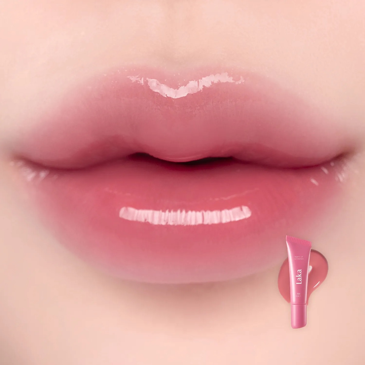 (LAKA) Fruity Lip Glotioner [#701 Dolly] 10ml