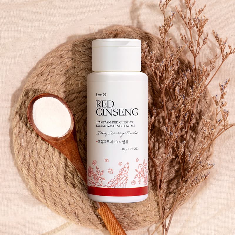 Lon.G STARFOAM RED GINSENG FACIAL WASHING POWDER