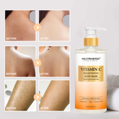 OEM Beauty Skincare Gentle Cleaning Moisturizing Vitamin C Body Wash