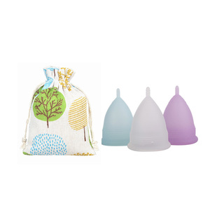 OEM Logo And Colors Foldable Silicone Menstrual Cup