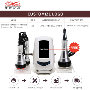 OEM logo customized ultrasonic cavitation machine body slimming weight loose beauty equipment vacuum cavitation system (LW-102)