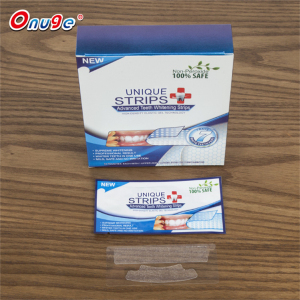Onuge Bright White teeth whitening strips, outstanding teeth whitening experience