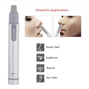 Portable  Nose trimmer Battery Powered Razor Hair Removal Face Care Shaving Electric Nose Hair Trimmer