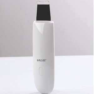 professional sonophoresis ems facial face ultrasonic ion skin scrubber peeling spatula beauty machine portable