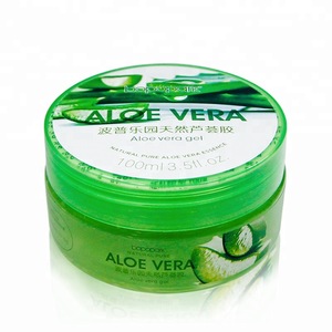 Skin care products private label moisturizing anti-acne aloe vera gel for face