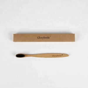 Soft Bristle Type 100% Natural Biodegradable Bamboo Charcoal Toothbrush Private Label