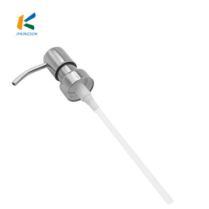 Stainless steel hand liquid foam soap dispenser pump sprayer