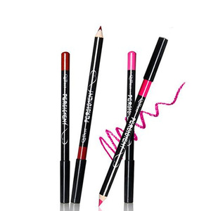 Stylish Black Waterproof 12 Color Lip Pencil Dropship