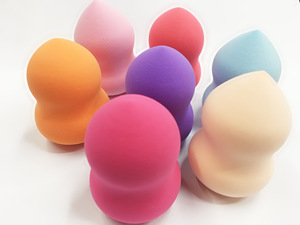 Top sale water drop calabash cute type makeup cosmetic puff sponge,Non latex cosmetic sponge puff