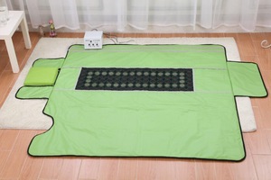 Totally New product ! Infrared sauna blanket with tourmaline and jade stones for health care and slimming weight loss