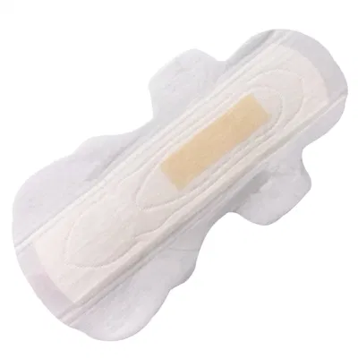 Ultra Thin Biodegradable Sanitary Napkin OEM Sanitary Pad Lady Organic Cotton Topsheet