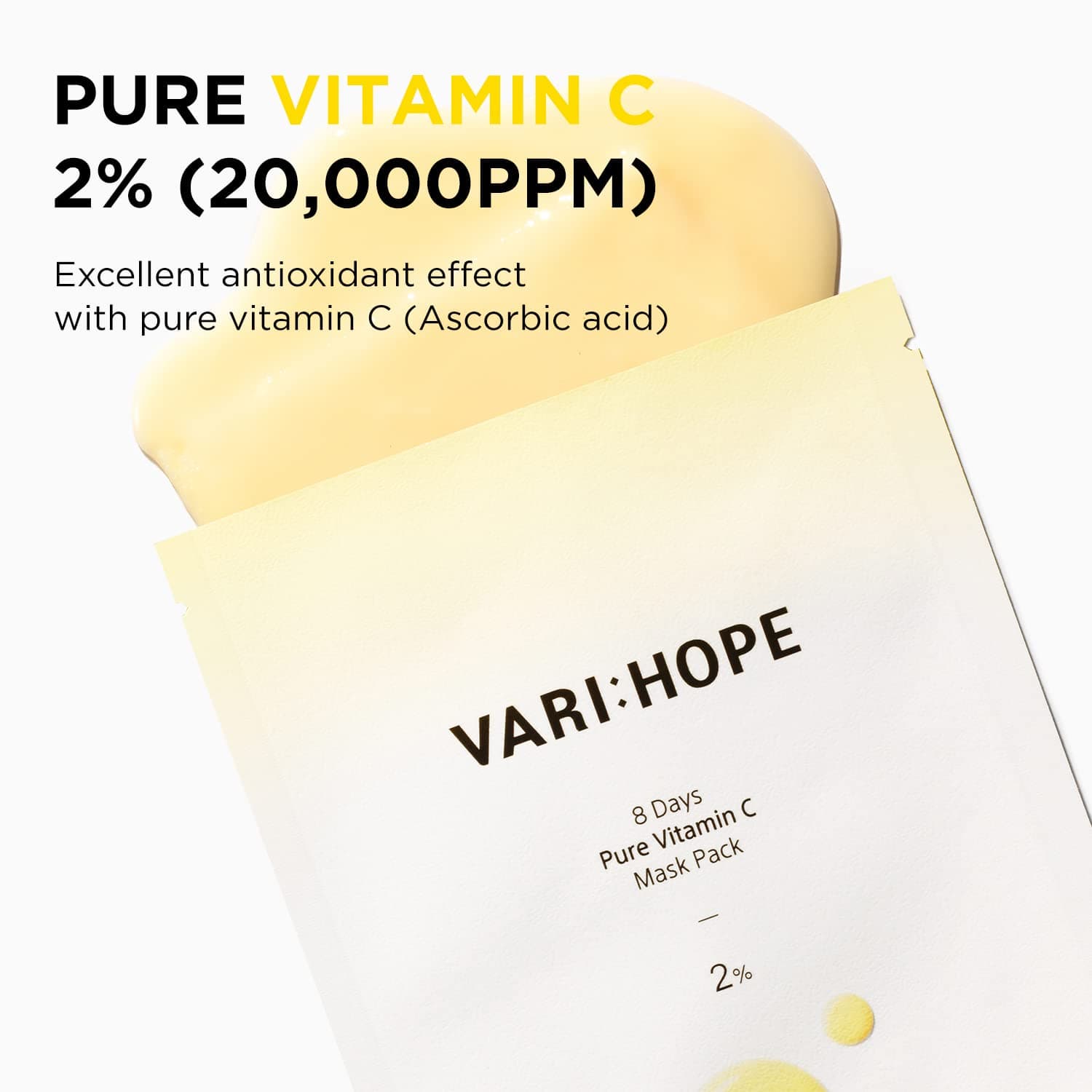 VARIHOPE 8 Days Pure Vitamin C Mask Pack