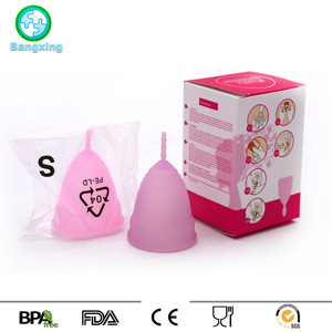 Wholesale Ladies Period Feminine Hygiene Free Sample FDA Medical Grade Silicone Menstrual Cup