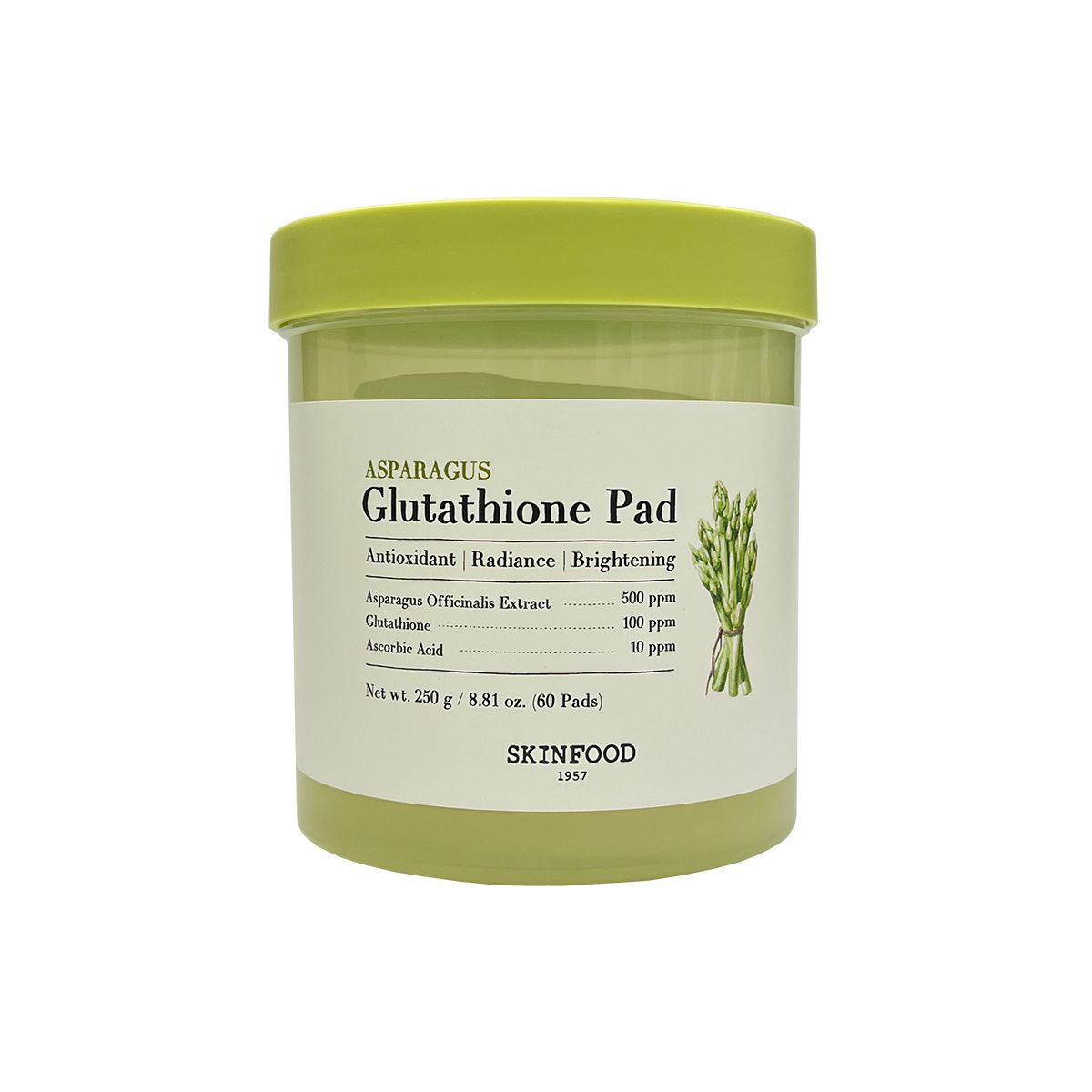 SKINFOOD ASPARAGUS GLUTATHIONE PAD