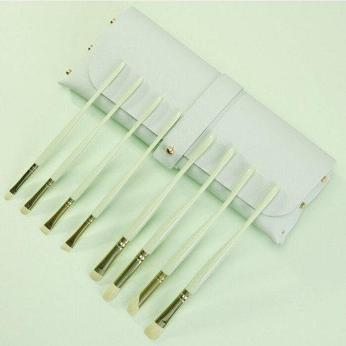11-Piece Makeup Brush Set with PU Case | OEM/ODM Professional Cosmetic Brushes for Wholesale & Private Label