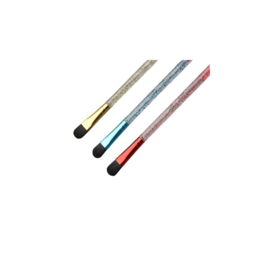 Wholesale New Single Synthetic Hair Makeup Brush for Face Use Beginner-Friendly Beauty Tool with Plastic Handle