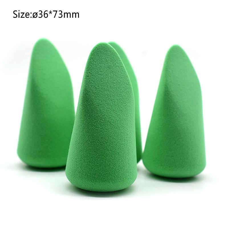 Latex Free and High-definition   Unique Shape Cosmetic Sponges single color