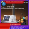 I2C 1SCN Dual-Handle Soldering Station With C210/C115 Handles &Tips For Phone PCB Repair