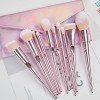 Makeup Brush Set 10Pcs Premium Synthetic Foundation Powder Concealers Eye shadows Blush Makeup Brushes