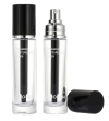 Custom Caviar Shape Clear Glass Bottle Luxury Cosmetic Spray Bottle for Skincare Serum & Toner