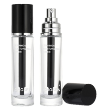 Custom Caviar Shape Clear Glass Bottle Luxury Cosmetic Spray Bottle for Skincare Serum & Toner