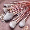 Makeup Brush Set 10Pcs Premium Synthetic Foundation Powder Concealers Eye shadows Blush Makeup Brushes