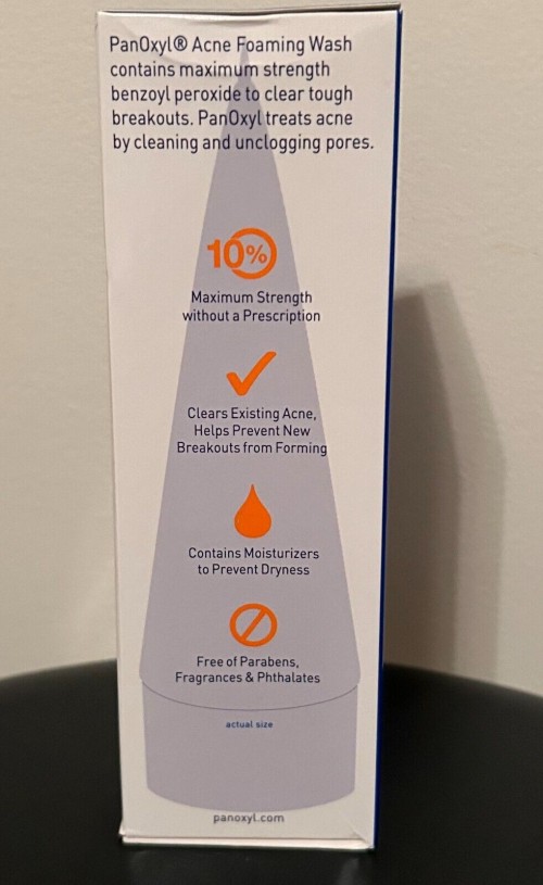 PanOxyl Acne Foaming Wash Benzoyl