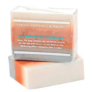 100% natural skin care glutathione whitening soap with kojic