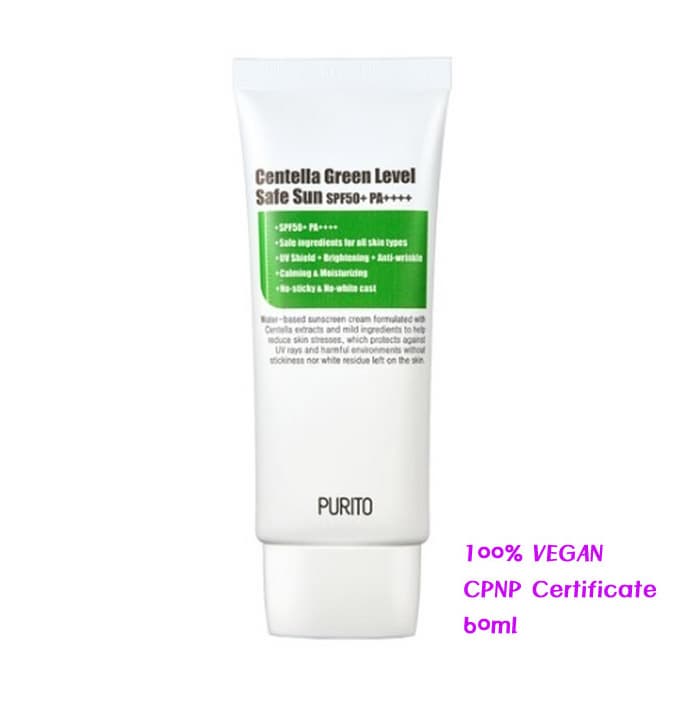 100% Vegan Sun block creams