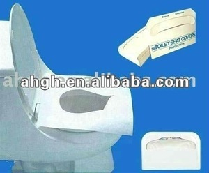 1/2 fold dissolving tissue disposable toilet seat cover paper