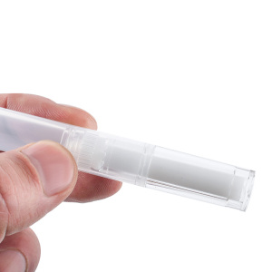 1.5ml 2ml 3ml 4ml 5ml Plastic Empty Click Lip Gloss Cosmetic Twist Teeth Whitening Pen Brush