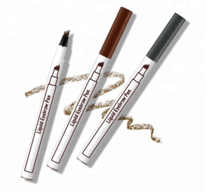 2018 hot selling high quality long lasting waterproof 3D eyebrow pencil with 3 colors