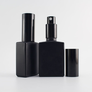 30ml forest black rectangle glass perfume essential oil perfume glass bottle
