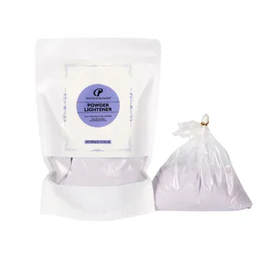 400g Hair Bleaching Powder Bag Portable Blue Hair Bleaching