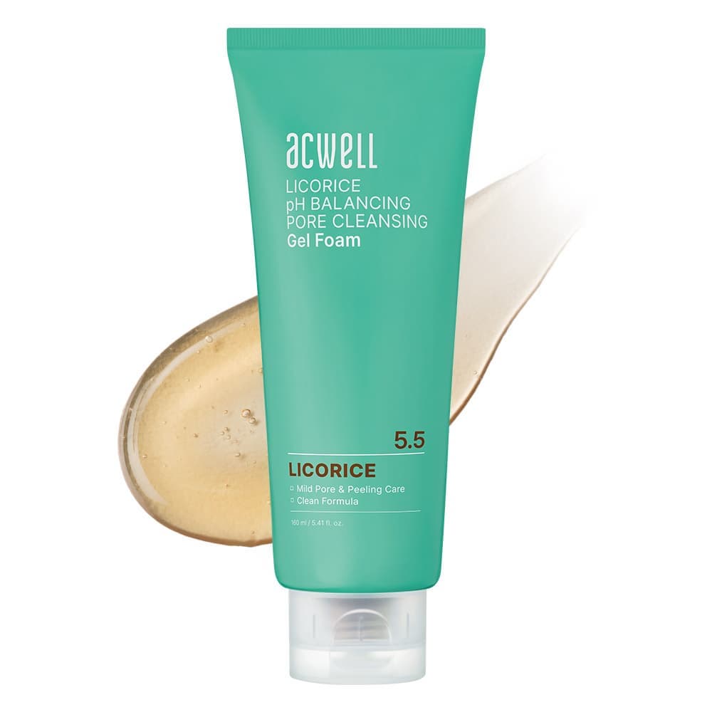 [ACWELL] LICORICE pH BALANCING PORE CLEANSING GEL FOAM