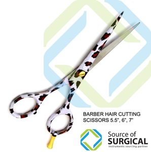 Barber hair scissors Wholesale Beauty Salon Equipment Hair Scissors 440C