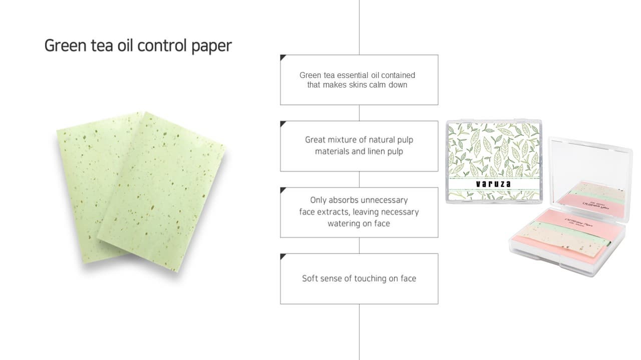 [Beauty Accessories] Oil Blotting Paper with Mirror Case