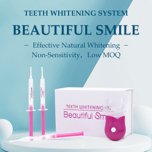 Best LED Teeth Whitening Private Logo Label Bleaching Gels Trays Home Tooth Whitening Kits